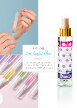 Estuche Lima Cristal Checo